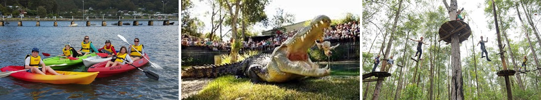 Central Coast Attractions - Boat Bike Kayak Hire
